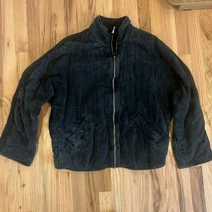 Free People Dolman Quilted Knit Jacket